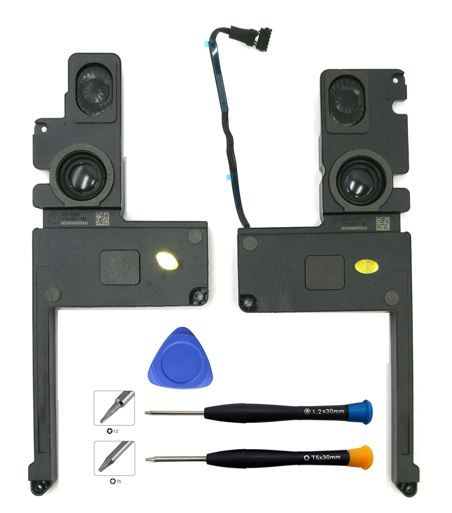 ITTECC Replacement Internal Speaker Left+Right Set Fit for MacBook Pro 15" Unibody Retina A1398 Series (Mid 2012, Early 2013) 2014 2015