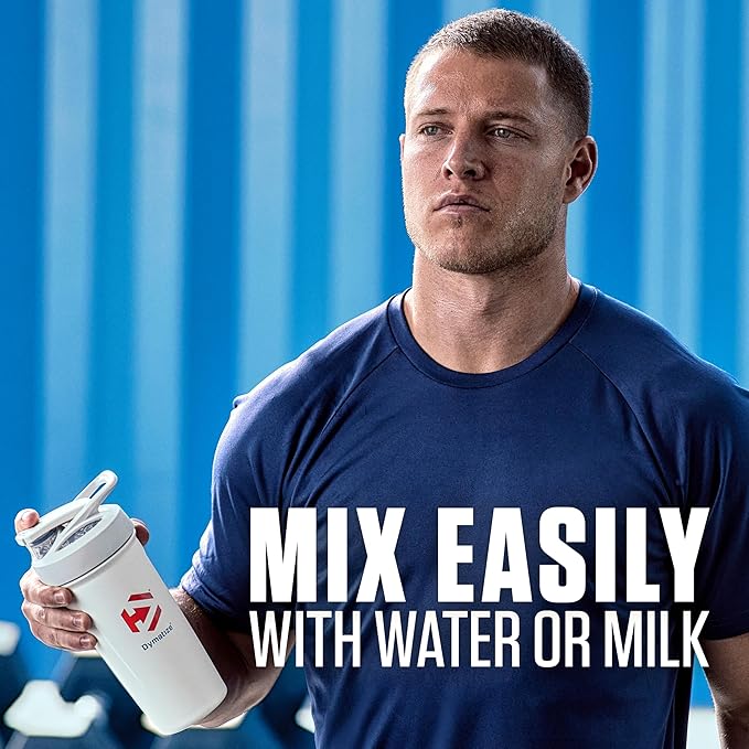 Dymatize ISO100 Whey Protein Powder Isolate, Gourmet Vanilla, 25g of Protein, 20 Servings, 5.5g BCAAs, Less Than 120 Cal., Gluten Free, 1g Fat, 1g Sugar, 2g Carb