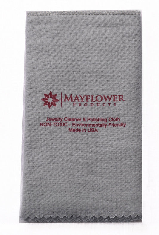 Pro Size Polishing Cleaning Cloth Pure Cotton Made in USA for Gold, Silver, and Platinum Jewelry, Eco Friendly Large Cleaner Cloth 11 x 14 in. Keeps Jewelry Clean and Shiny