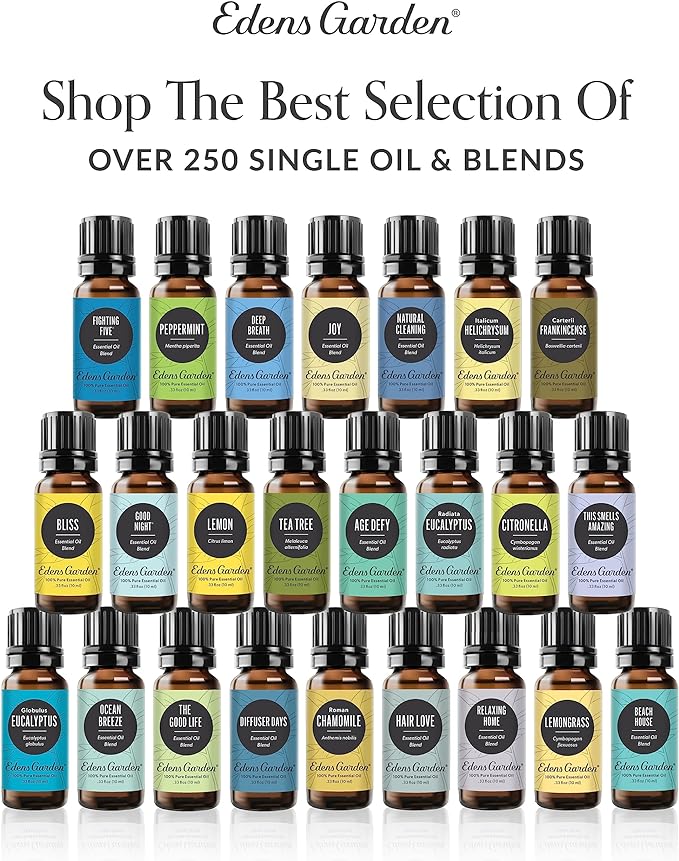 Edens Garden Fighting Five Essential Oil Blend- 100% Pure Premium Grade, Undiluted, Natural, Therapeutic, Aromatherapy, The Best for Candle, Laundry, Humidifiers 30 ml (1 fl oz)