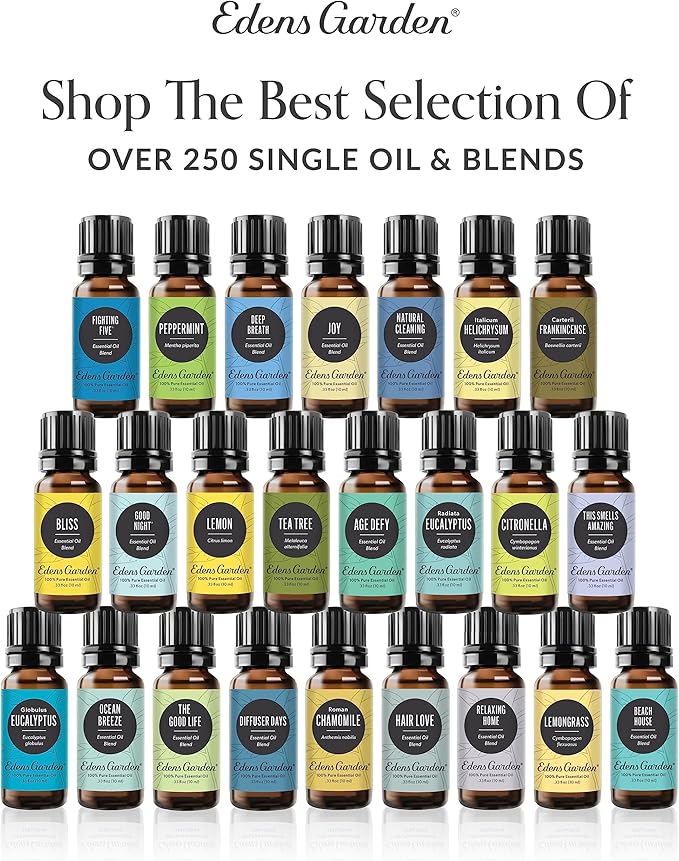 Edens Garden Muscle Relief Essential Oil Blend 100% Pure & Natural Best Recipe Therapeutic Aromatherapy Essential Oil Blends 118 ml (4 oz)